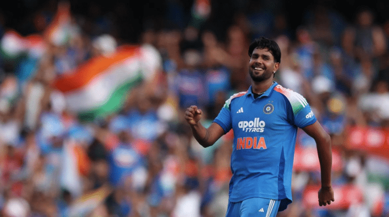 Harshit Rana Stars as India Restricts Australia to 236 in 3rd ODI