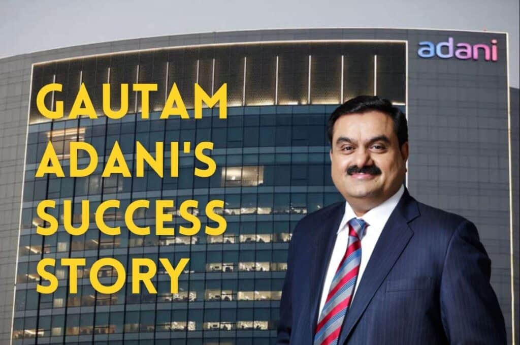 Portrait of Gautam Adani, Indian businessman and founder of Adani Group