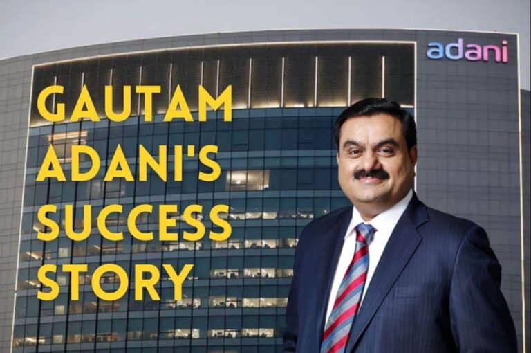 Portrait of Gautam Adani, Indian businessman and founder of Adani Group