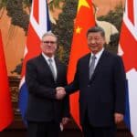 Keir Starmer meets Chinese President Xi Jinping in Beijing during talks on resetting UK-China relations.