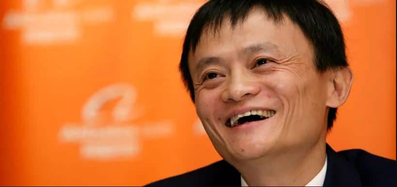 Jack Ma success story – Alibaba founder and Chinese entrepreneur speaking at a business event